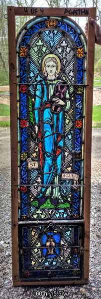 Saint-Agatha-Stained-Glass-Window