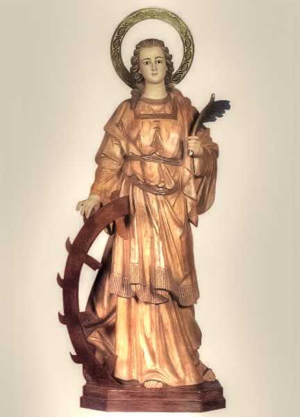 Saint-Catherine-of-Alexandria-Statue