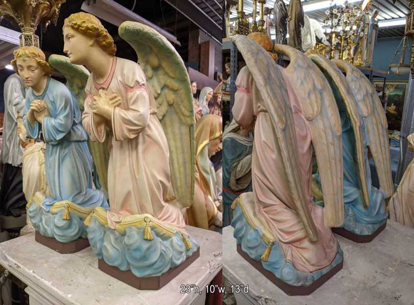 Adoration-Angels-Early-Church-Statues