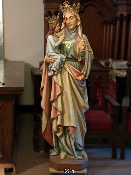 Anne-De-Beaupre-Daprato-Church-Saint-Statue