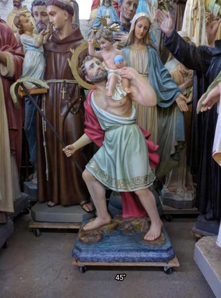 Saint-Christopher-Statue