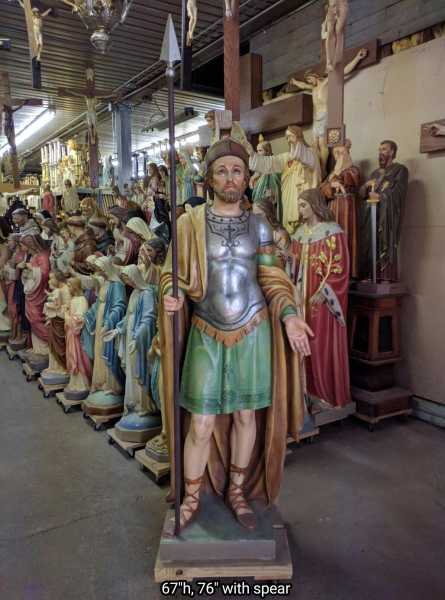 Saint-Longinus-Roman-Soldier-Rare-Statue