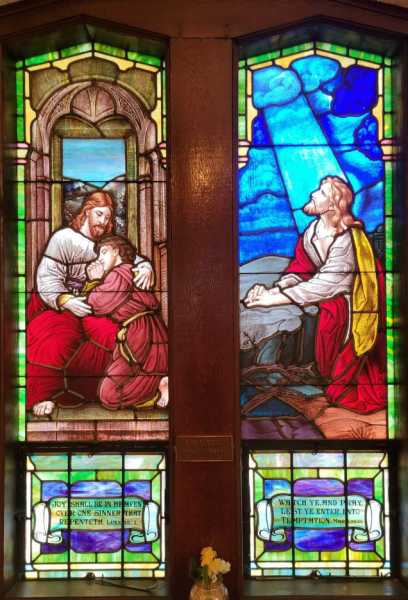 52x22 The Parable of the Prodigal Son -- Agony in the Garden