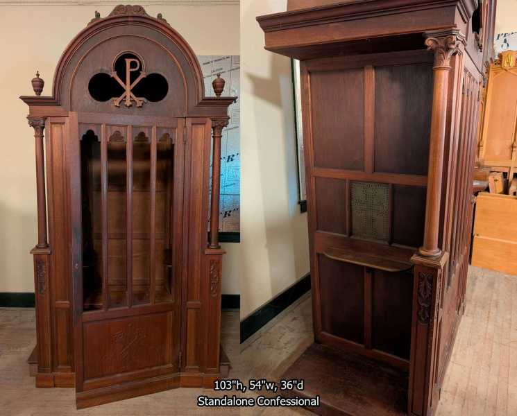 Antique-Wooden-Confessional-Booth-103